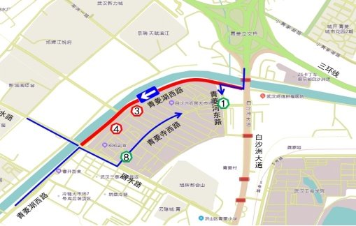 3月9日起我市新增兩處道路施工，武漢交警發(fā)布繞行提示