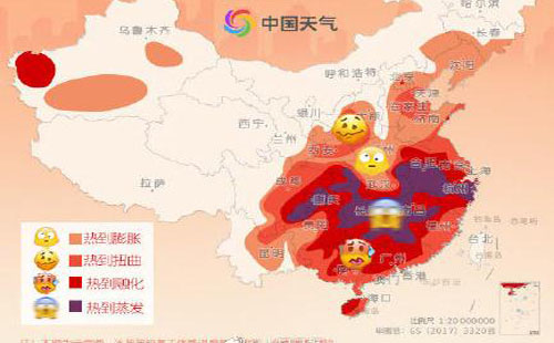 武漢高溫紅色預(yù)警 未來一周高溫持續(xù)38℃