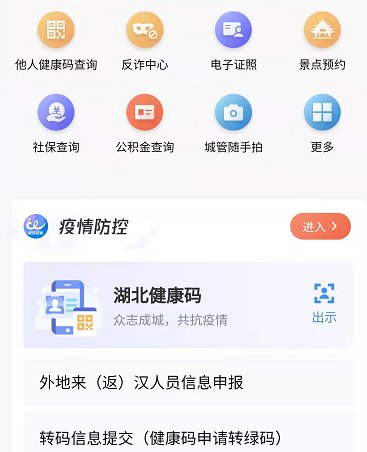 i武漢返漢人員申報系統(tǒng)操作指南